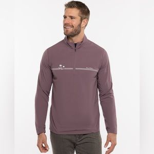 NWT Travis Mathew UNEXPECTED SURPRISE QUARTER ZIP